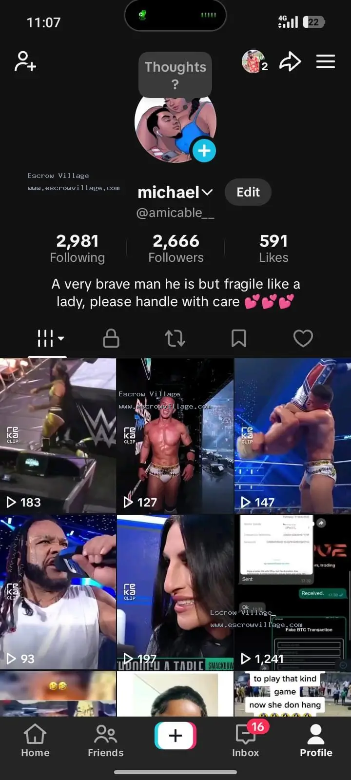 5 years tiktok account