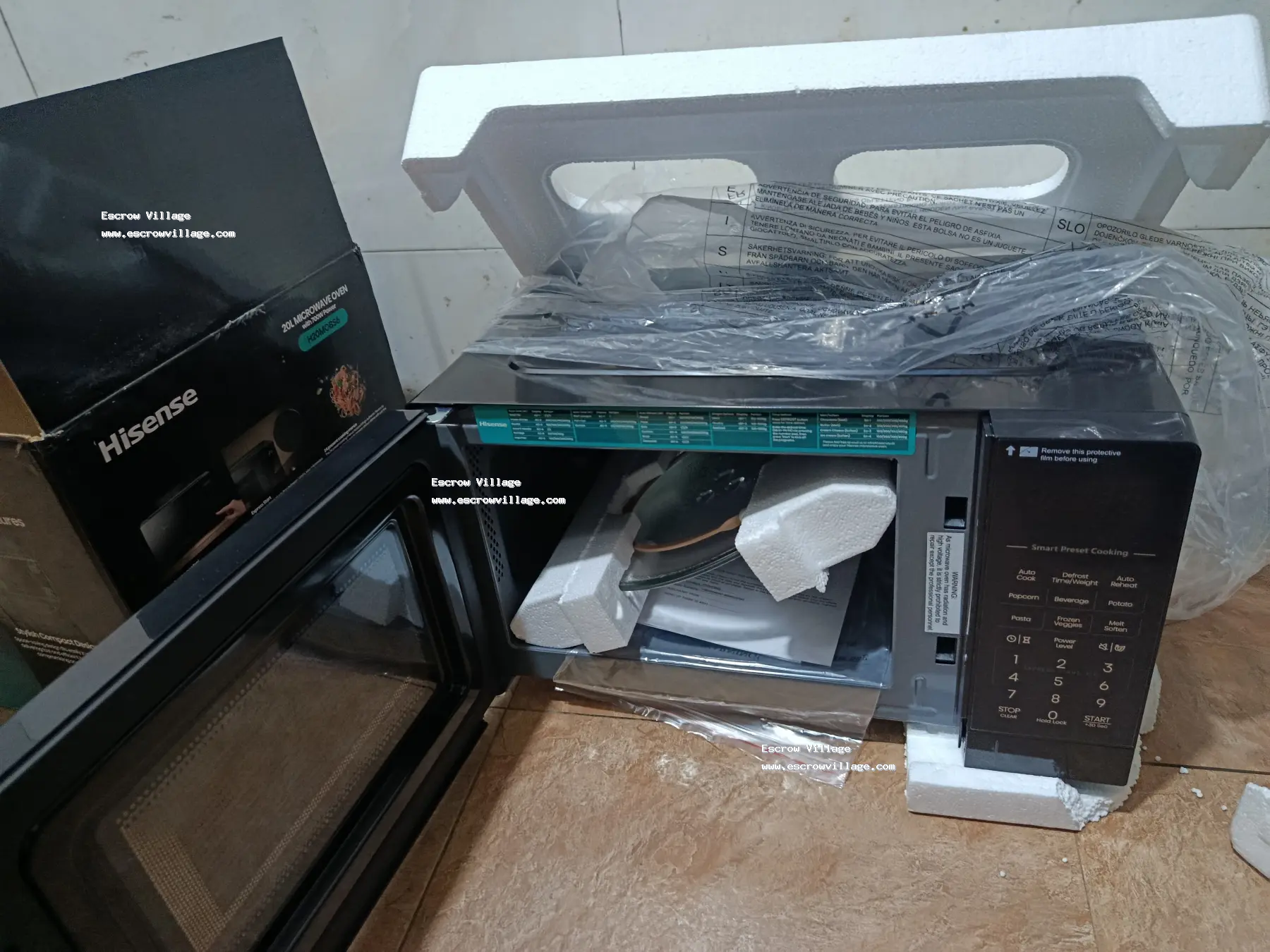 Hisense 20L microwave (H20MOBS6)