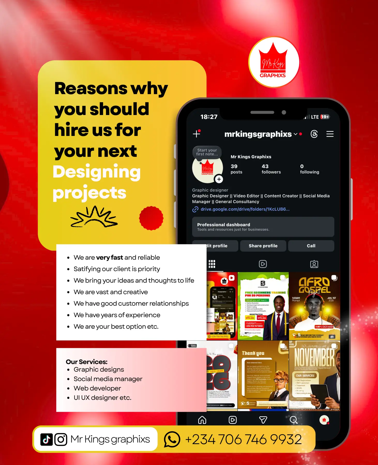 Graphics Design and Brand Identity