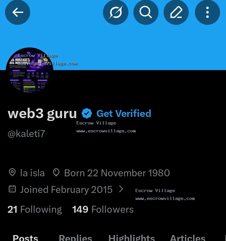 Strong twitter account for sale