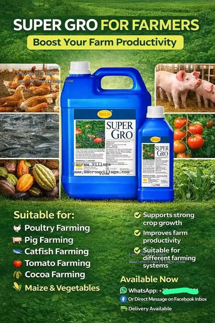 Super gro Fertilizer.