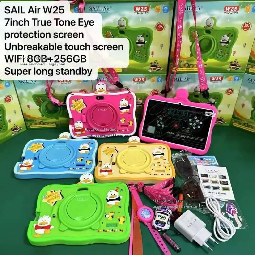 Unbreakable screen tab for kids