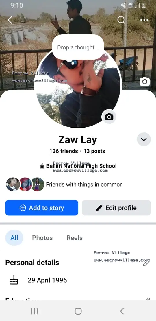 Local and foreign Facebook accounts