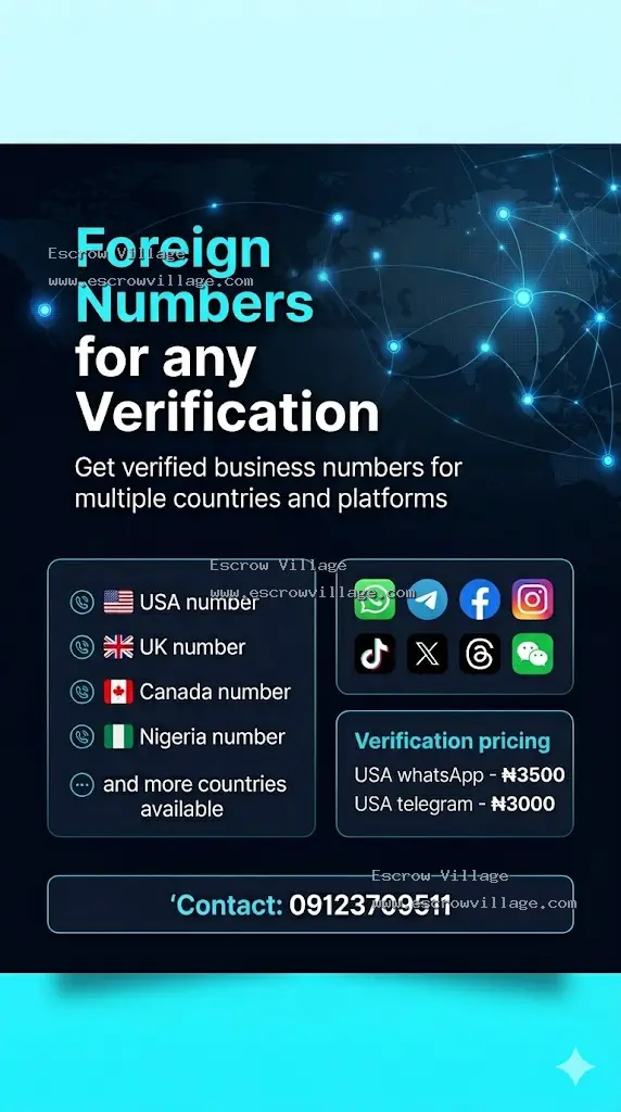 USA numbers for Verification