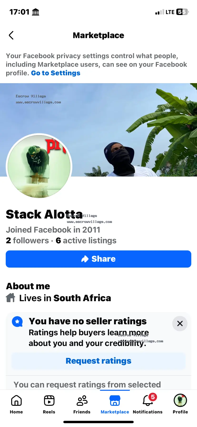 15yrs Facebook (can create page)