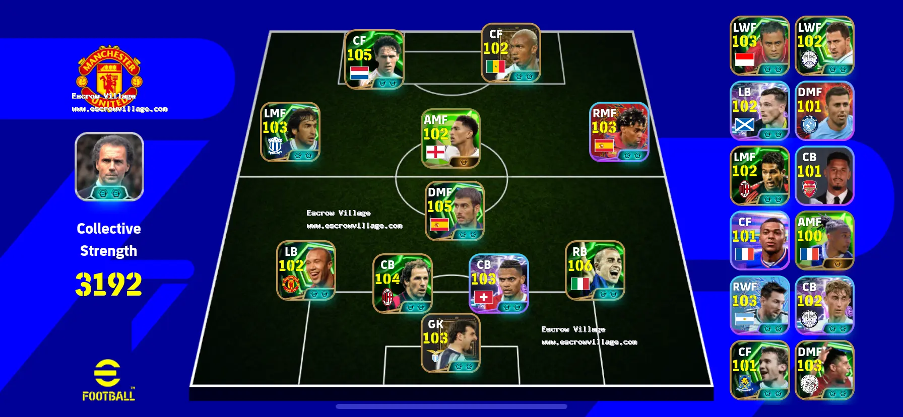Efootball account
