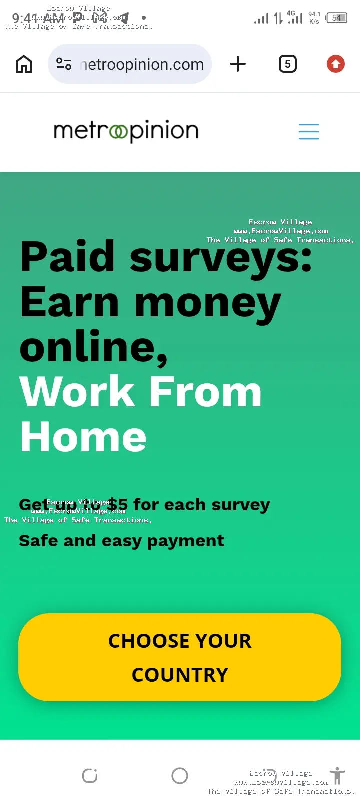 Earn with survey