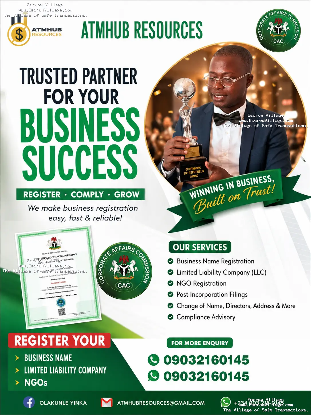 CAC Business Registration & Company Registration