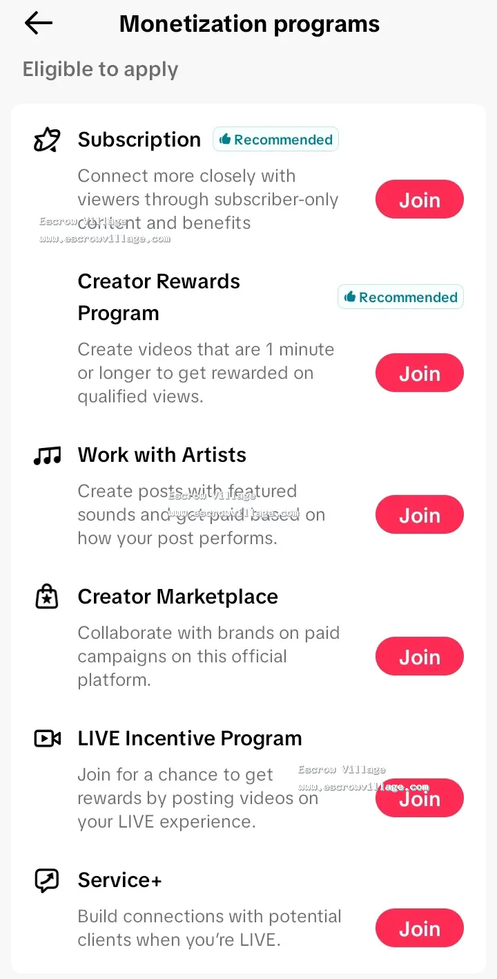 UK monetized tiktok account available